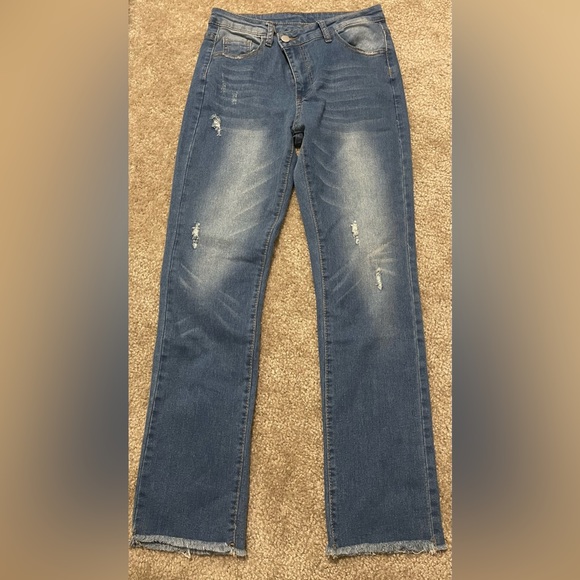 Women’s Jessica Jeans Cross Ov Jeans Size 28 - Picture 1 of 9